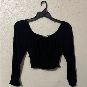 Elegant Black Women's Top